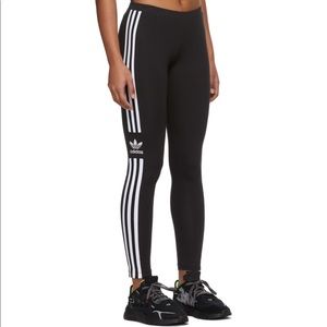 Black Adidas Trefoil Tights